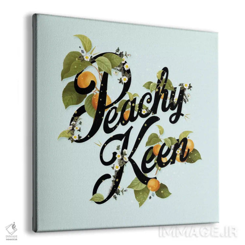 تابلو نعناع هلوئی خوشایند اثر هدر لندیس - نمای پرسپکتیو محصول