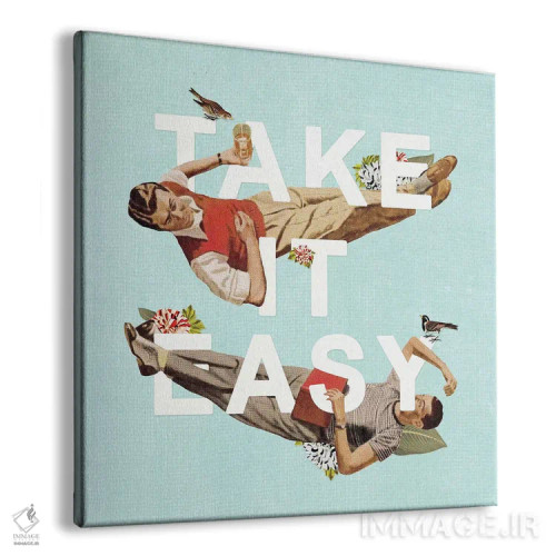 تابلو آرام باش اثر هدر لندیس - نمای پرسپکتیو محصول