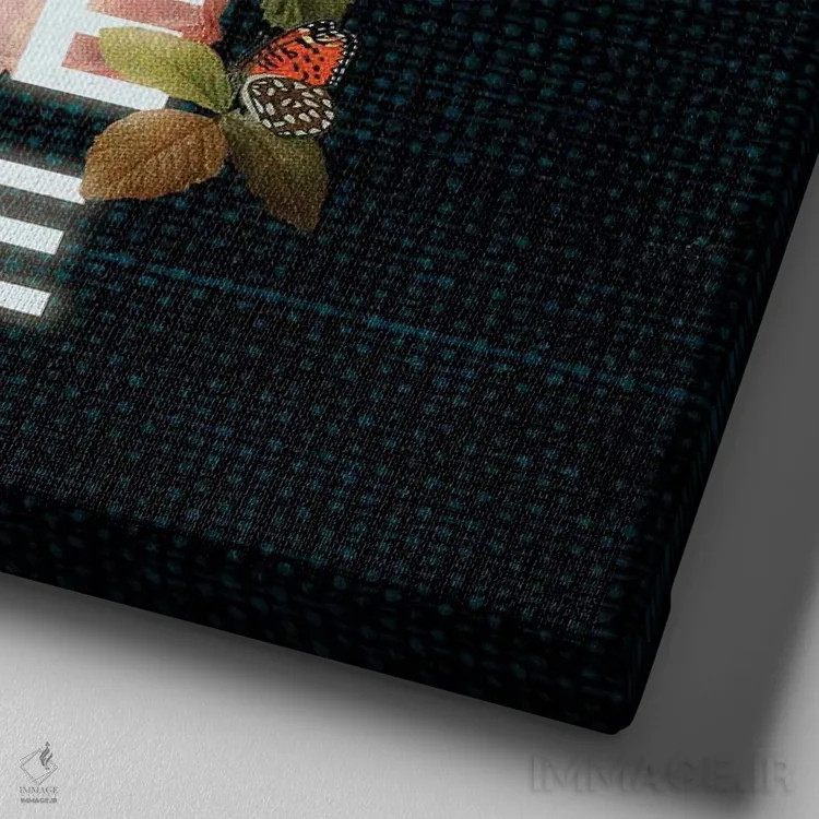 تابلو برنامهها اثر هدر لندیس - نمای نزدیک بافت بوم