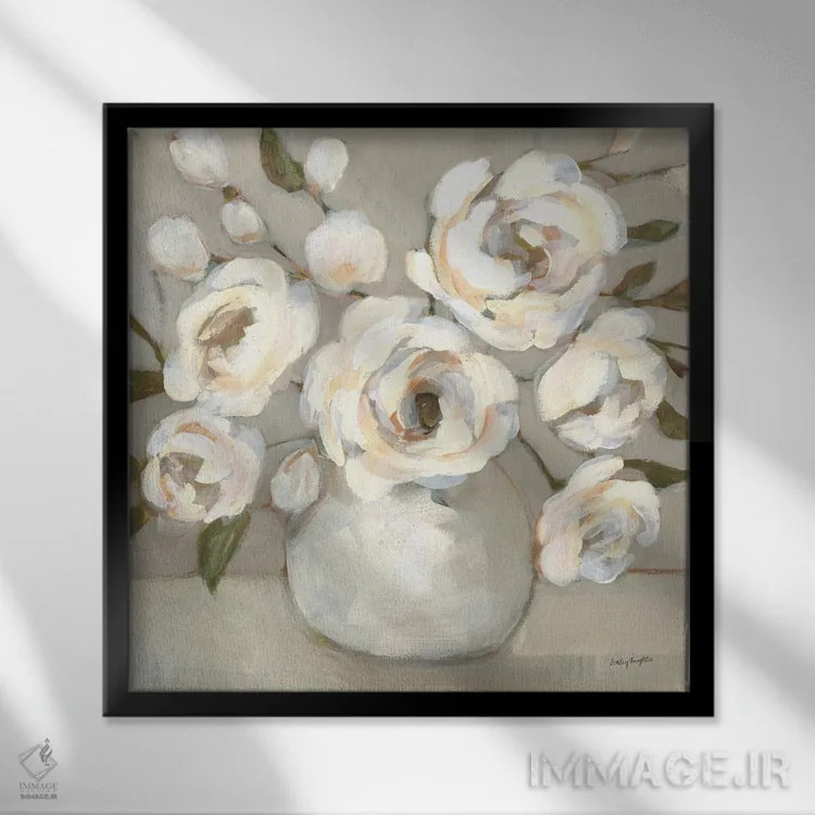 تابلو بیلی جین (نام خاص) اثر هیلی نایتن - نمای قابدار مشکی