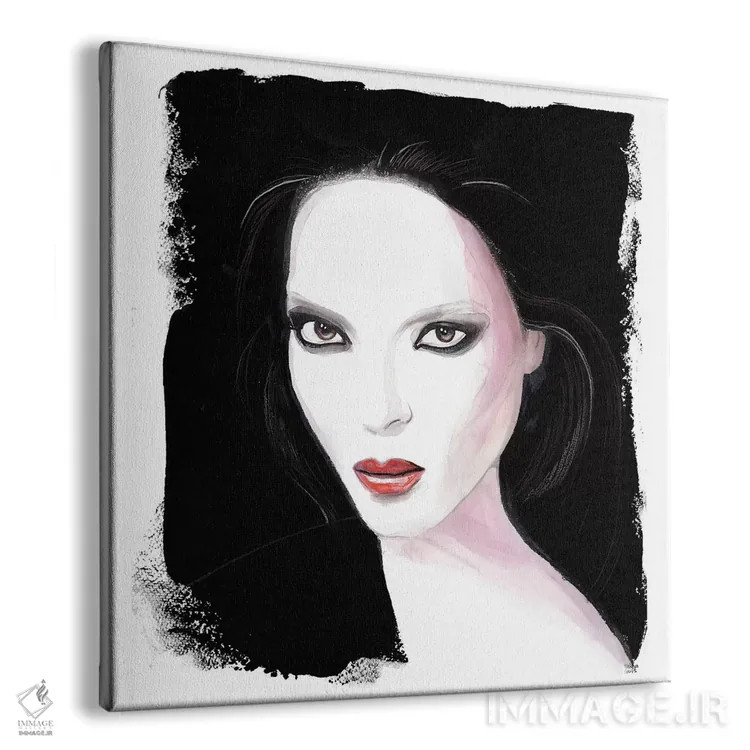 تابلو چشمان اتاقخوابی اثر هارت آو لیلی (برند هنری) - نمای پرسپکتیو محصول