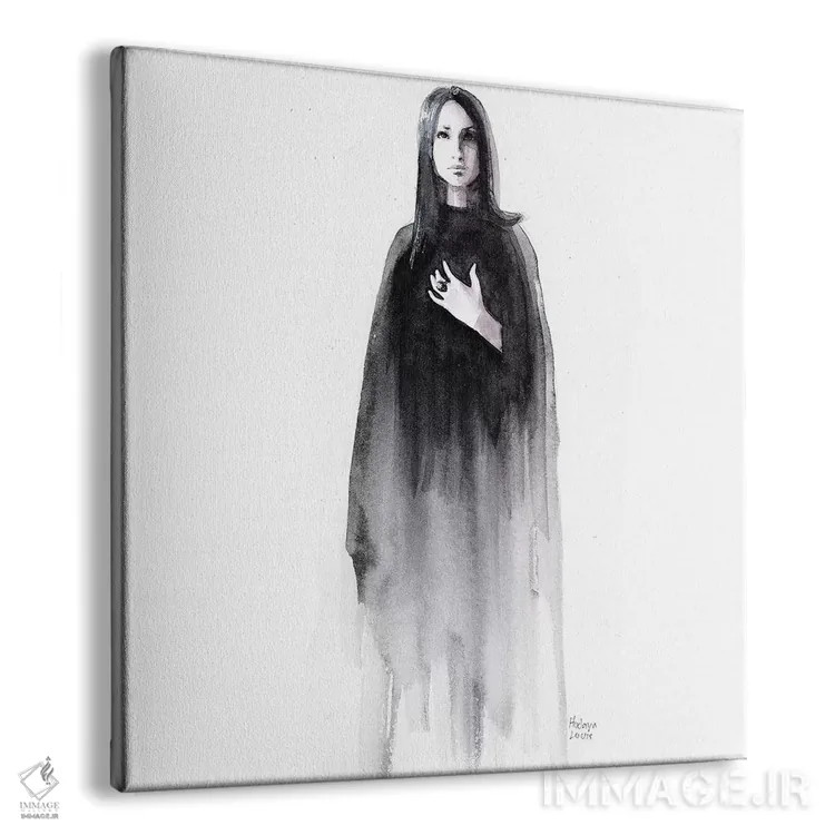 تابلو لوسیا اثر هارت آو لیلی (برند هنری) - نمای پرسپکتیو محصول