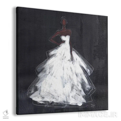 تابلو جسیکا اثر هارت آو لیلی (برند هنری) - نمای پرسپکتیو محصول