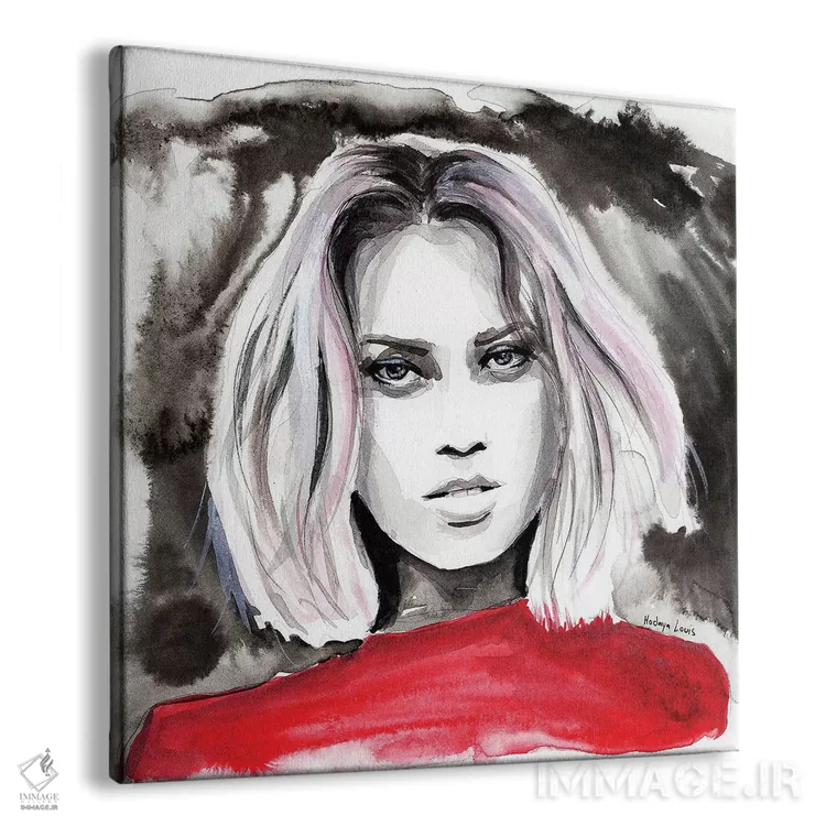 تابلو نیکیتا اثر هارت آو لیلی (برند هنری) - نمای پرسپکتیو محصول