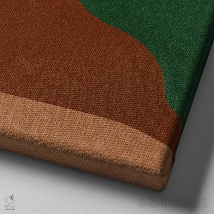 تابلو ببخشید نمیشنوم اثر هانا رَند - نمای نزدیک بافت بوم