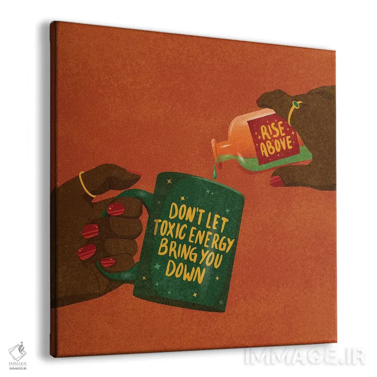 تابلو فراتر رو اثر هانا رَند - نمای پرسپکتیو محصول