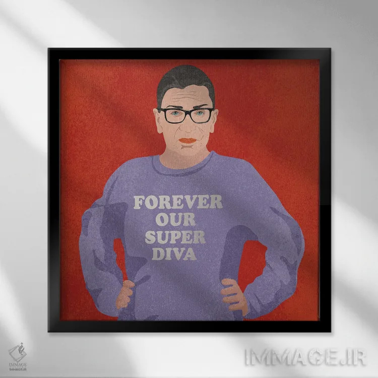 تابلو رنگهای RGB برای همیشه (قرمز، سبز، آبی) اثر هانا رَند - نمای قابدار مشکی