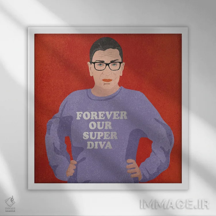 تابلو رنگهای RGB برای همیشه (قرمز، سبز، آبی) اثر هانا رَند - نمای قابدار سفید