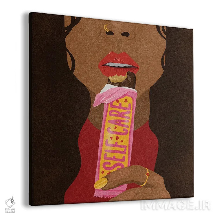 تابلو مراقبت از خود اثر هانا رَند - نمای پرسپکتیو محصول