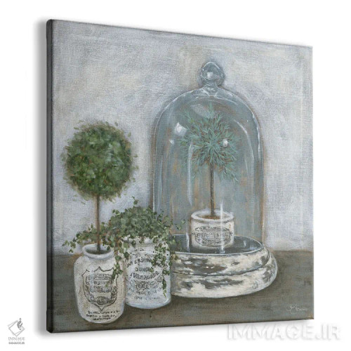 تابلو توپیاریهای کوچک (فرمدهی درختچهها) اثر هولیهکس آرت (استودیو هنری) - نمای پرسپکتیو محصول