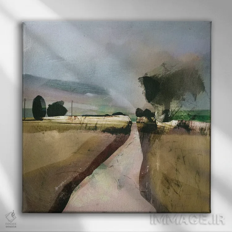 تابلو کوچه دوون (منطقهای در انگلستان) اثر دن هابدی - نمای روبهرو روی دیوار