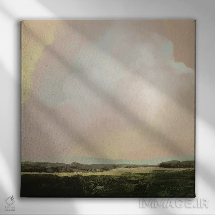 تابلو مزرعه جنوبی اثر دن هابدی - نمای روبهرو روی دیوار