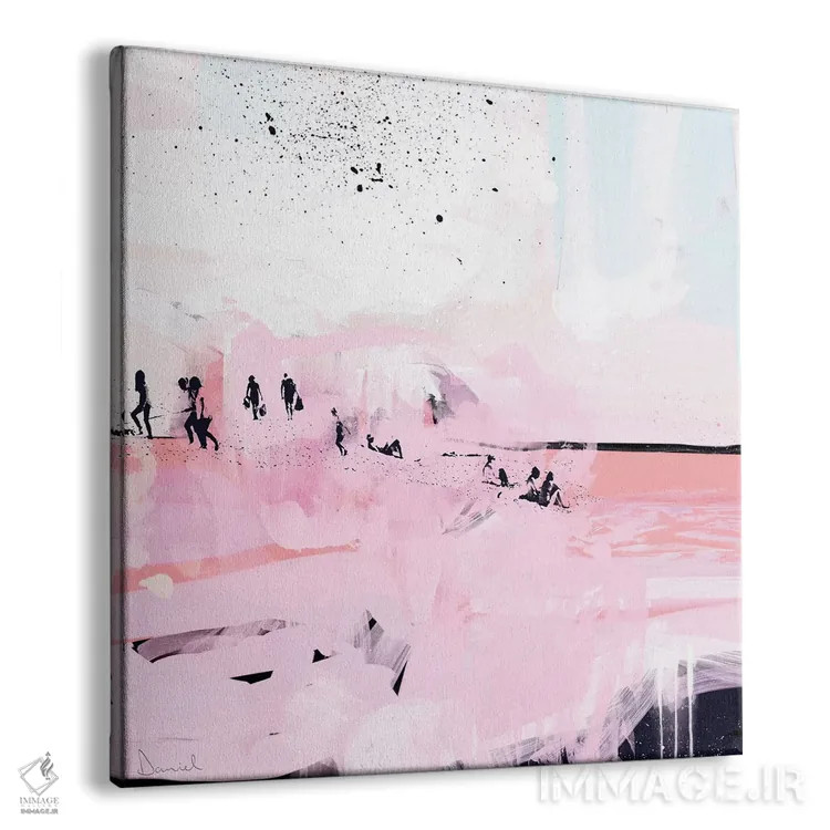 تابلو ساحل هلو اثر دن هابدی - نمای پرسپکتیو محصول