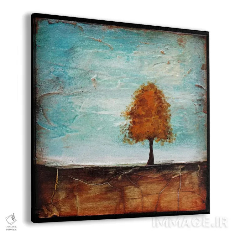 تابلو در اوج شکوفایی اثر هدر آفرود - نمای پرسپکتیو محصول