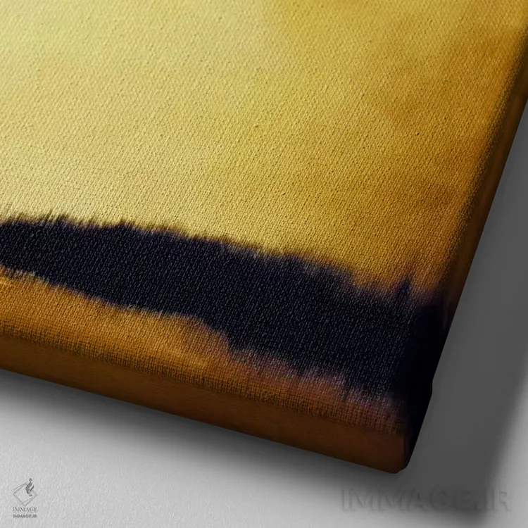 تابلو بیایید با هم پیر شویم شماره ۲ اثر هدر آفرود - نمای نزدیک بافت بوم