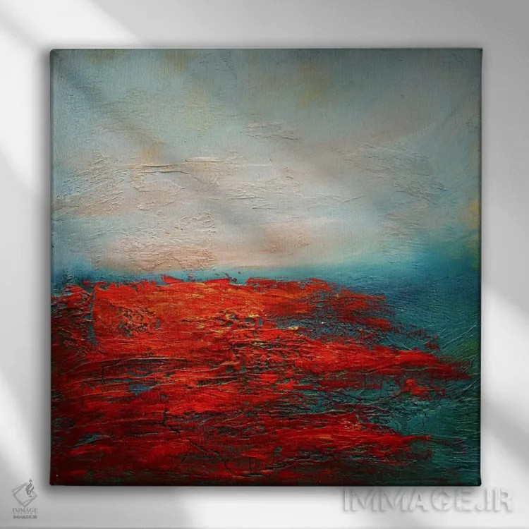 تابلو چندجملهایهای تقارنی (ریاضی) اثر هدر آفرود - نمای روبهرو روی دیوار