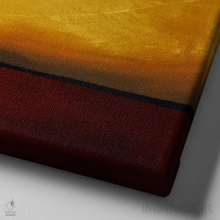 تابلو این رؤیا باقی میماند اثر هدر آفرود - نمای نزدیک بافت بوم