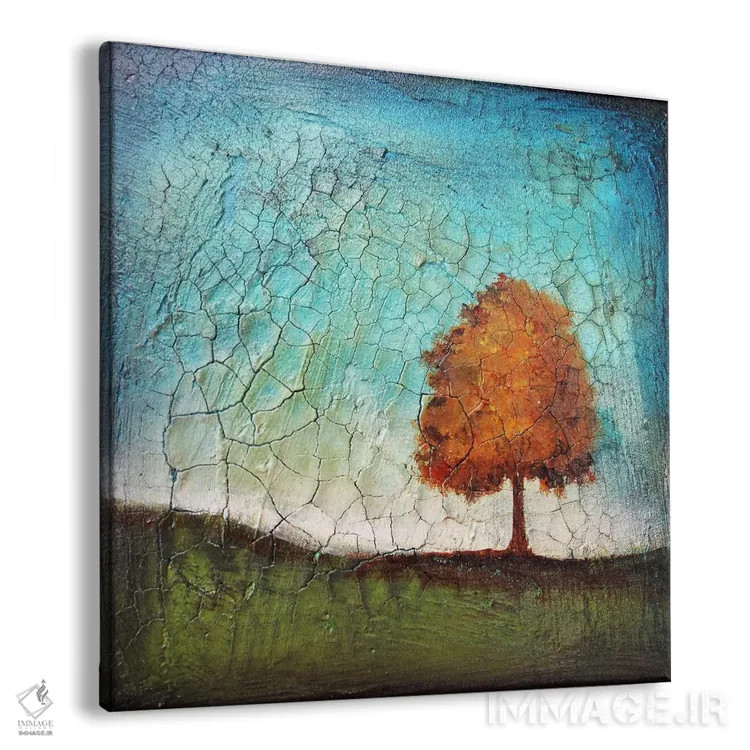 تابلو آسمانهای آبی اثر هدر آفرود - نمای پرسپکتیو محصول