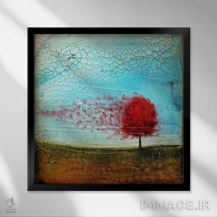 تابلو من را با خود ببر شماره ۲ اثر هدر آفرود - نمای قابدار مشکی