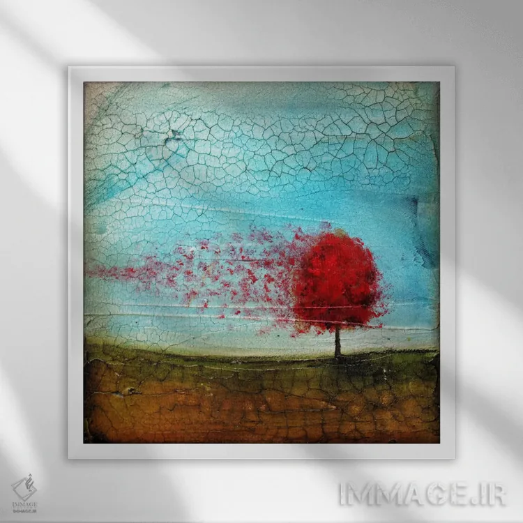 تابلو من را با خود ببر شماره ۲ اثر هدر آفرود - نمای قابدار سفید