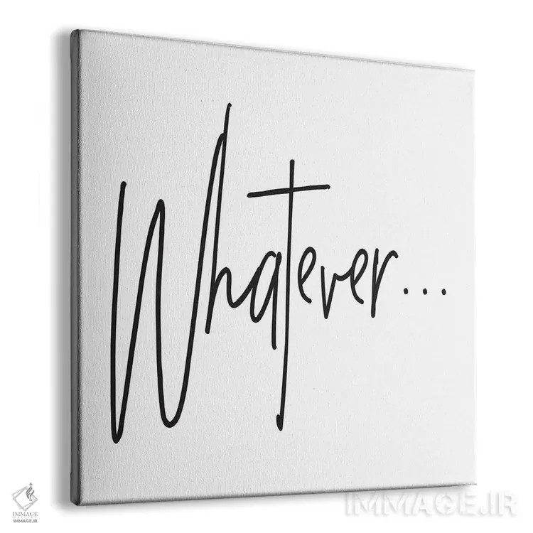 تابلو هر چی؟ اثر هانیمون هتل (برند هنری) - نمای پرسپکتیو محصول