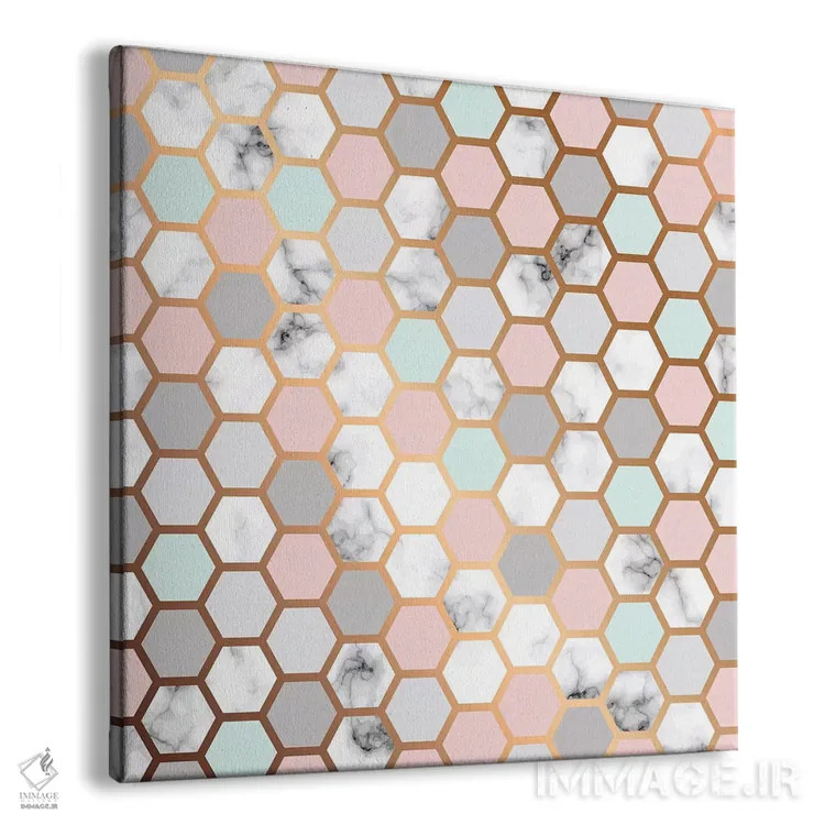 تابلو خانه زنبورعسل اثر هانیمون هتل (برند هنری) - نمای پرسپکتیو محصول