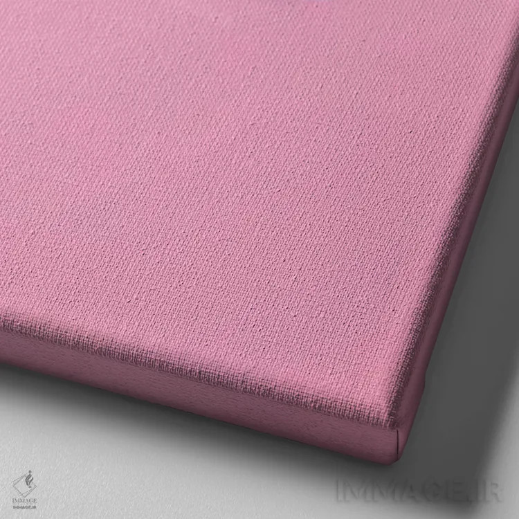 تابلو دوستت دارم نئو (نام خاص) اثر هانیمون هتل (برند هنری) - نمای نزدیک بافت بوم