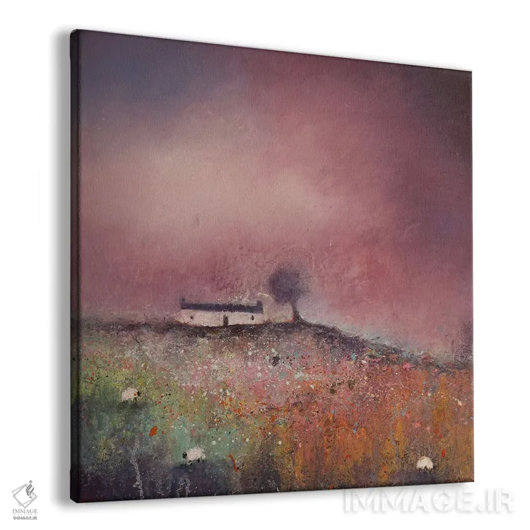 تابلو مرتع اسطوخودوسی اثر لیزا هاوس - نمای پرسپکتیو محصول