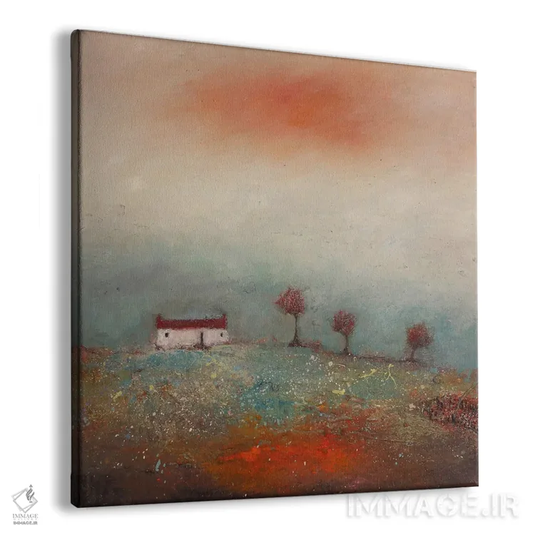 تابلو تپه درخت گیلاس اثر لیزا هاوس - نمای پرسپکتیو محصول