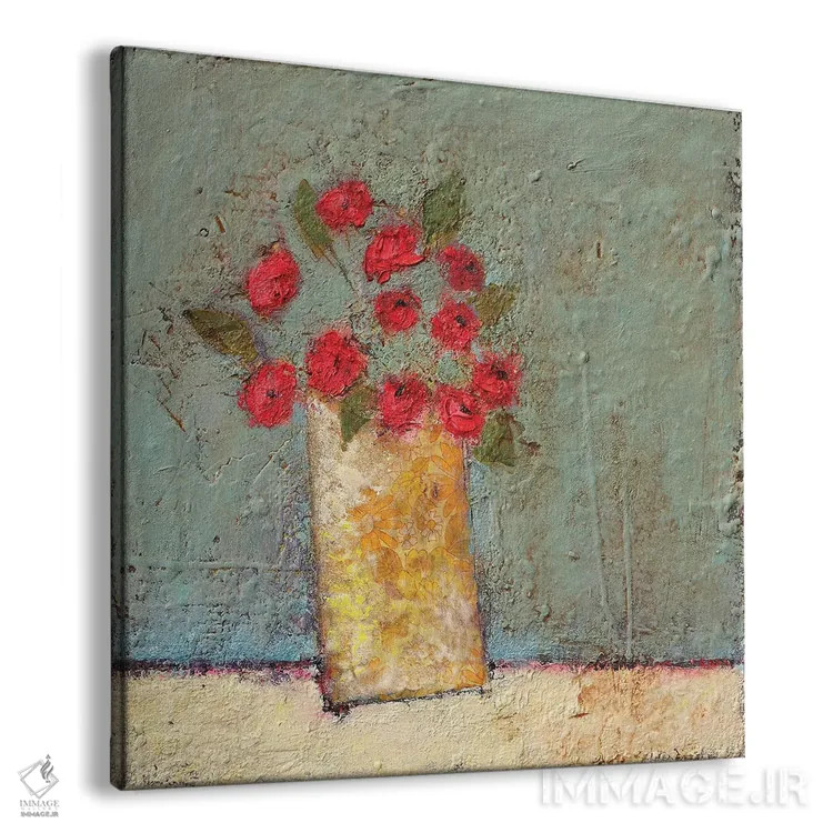 تابلو بنفشههای قدیمی اثر لیزا هاوس - نمای پرسپکتیو محصول