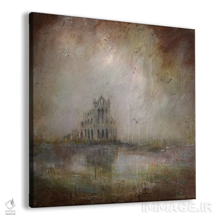 تابلو صومعه ویتبی (محل تاریخی در انگلستان) اثر لیزا هاوس - نمای پرسپکتیو محصول