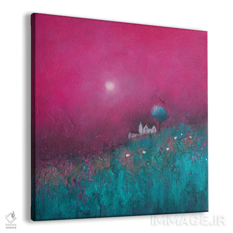 تابلو آسمان جادویی اثر لیزا هاوس - نمای پرسپکتیو محصول