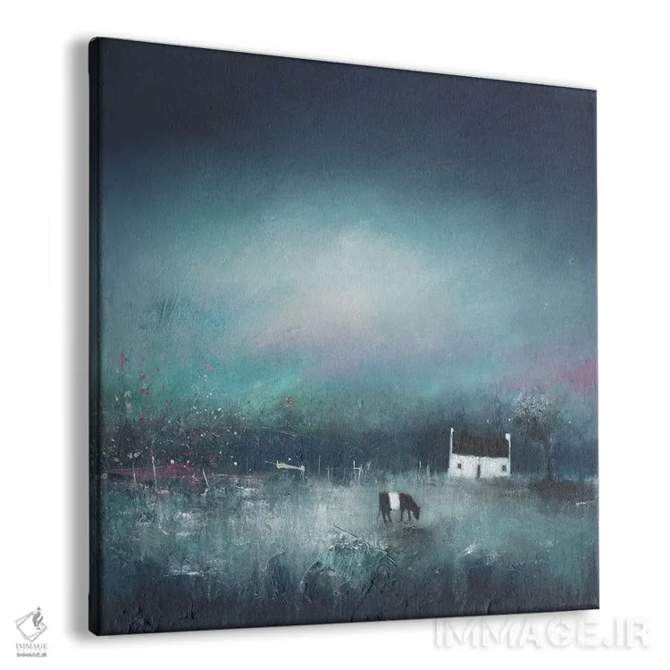 تابلو شفق شمالی اثر لیزا هاوس - نمای پرسپکتیو محصول