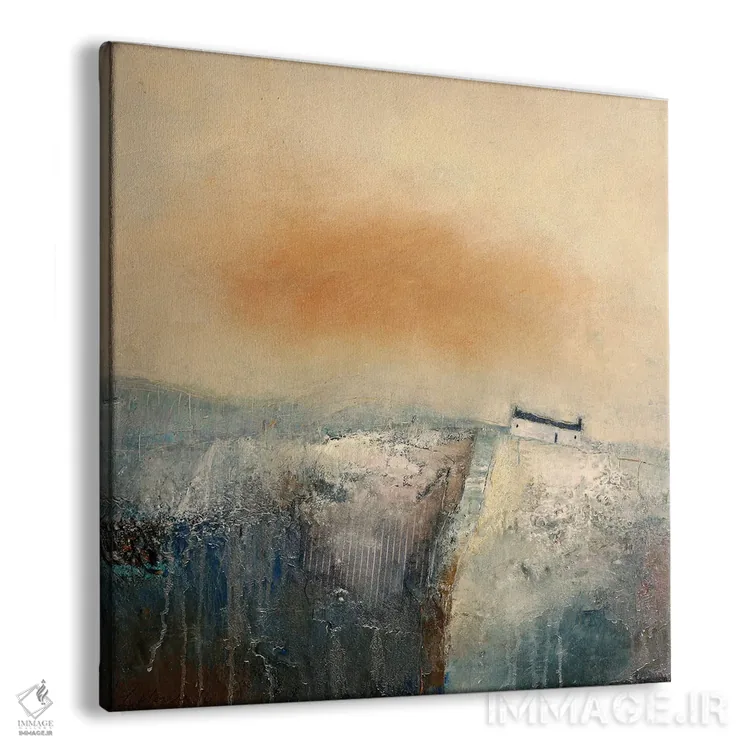 تابلو تپههای گچی اثر لیزا هاوس - نمای پرسپکتیو محصول