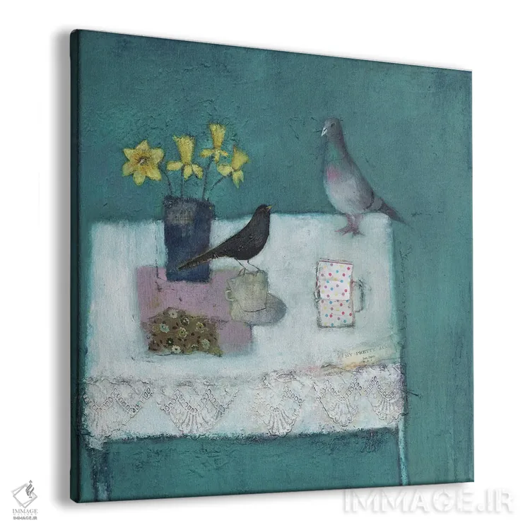 تابلو سرناد (ترانه عاشقانه) اثر لیزا هاوس - نمای پرسپکتیو محصول