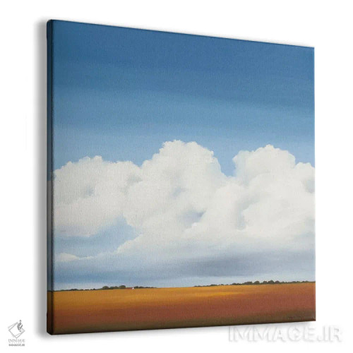 تابلو ابرها ۱ اثر هانس پاوس - نمای پرسپکتیو محصول