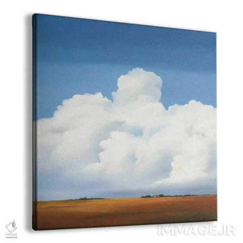 تابلو ابرها ۲ اثر هانس پاوس - نمای پرسپکتیو محصول