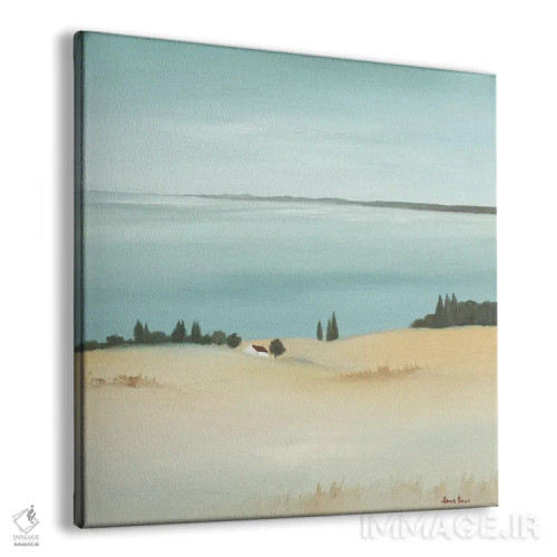 تابلو طلوع روز ۲ اثر هانس پاوس - نمای پرسپکتیو محصول