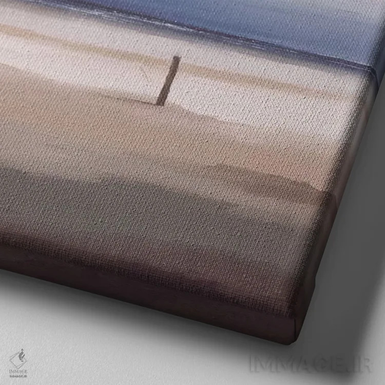 تابلو بیپایان ۲ اثر هانس پاوس - نمای نزدیک بافت بوم