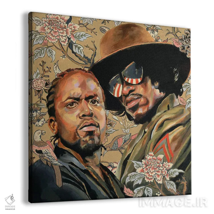 تابلو آوتکست اثر هدر پری - نمای پرسپکتیو محصول