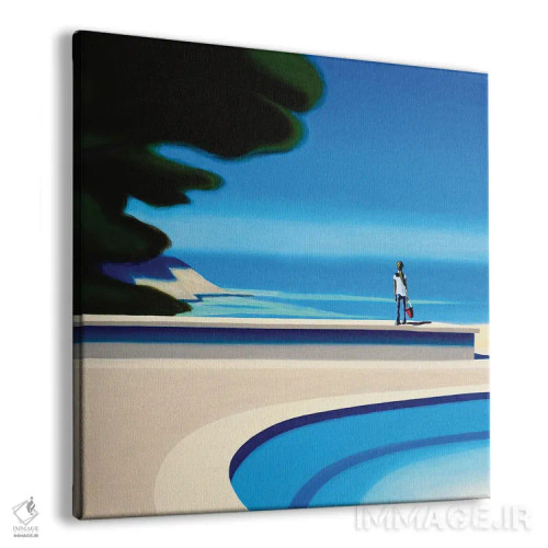 تابلو عطر تابستان اثر هیوگو پوندز - نمای پرسپکتیو محصول