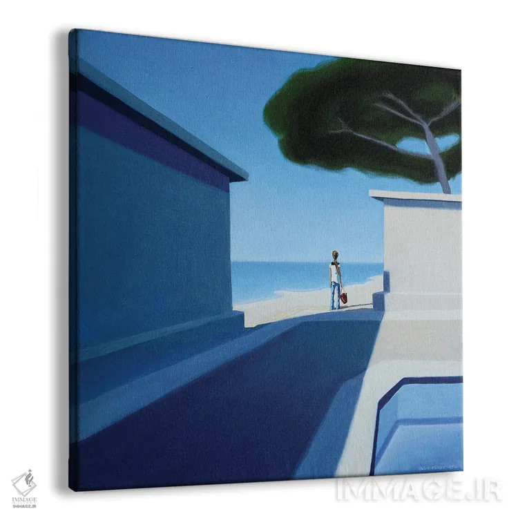 تابلو قفس اثر هیوگو پوندز - نمای پرسپکتیو محصول