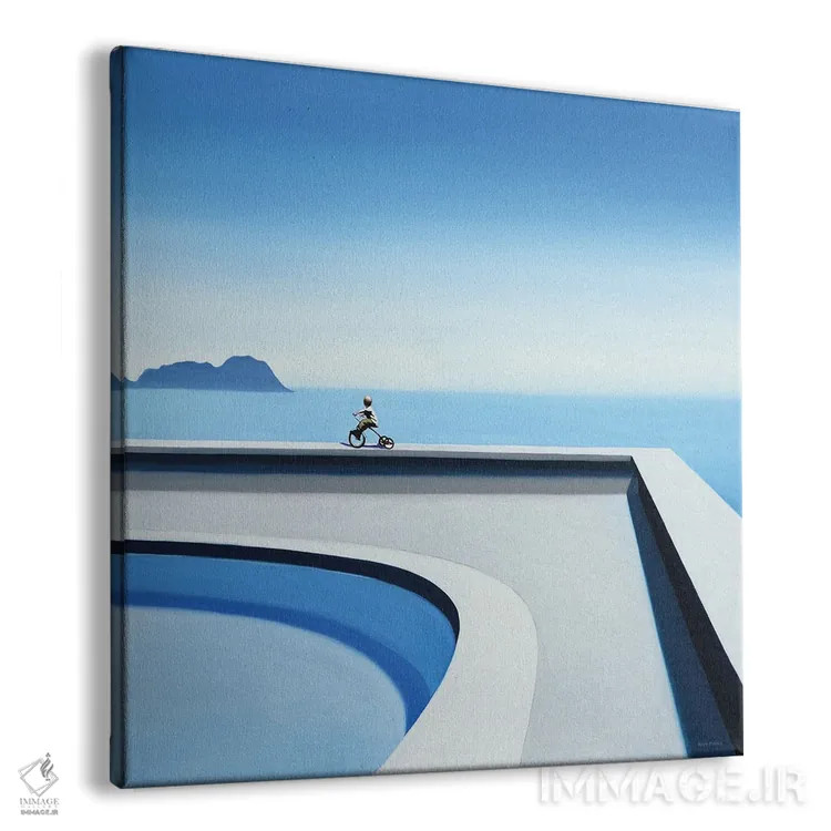 تابلو سفر بزرگ اثر هیوگو پوندز - نمای پرسپکتیو محصول