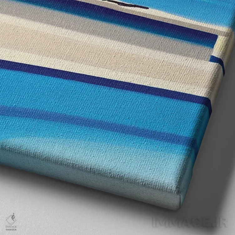 تابلو عطر تابستان اثر هیوگو پوندز - نمای نزدیک بافت بوم