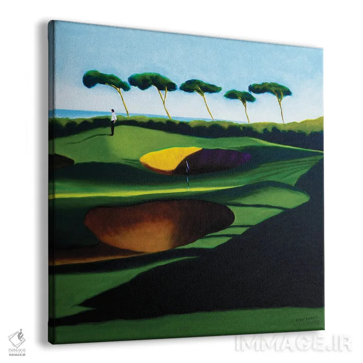 تابلو در انتظار فردا اثر هیوگو پوندز - نمای پرسپکتیو محصول