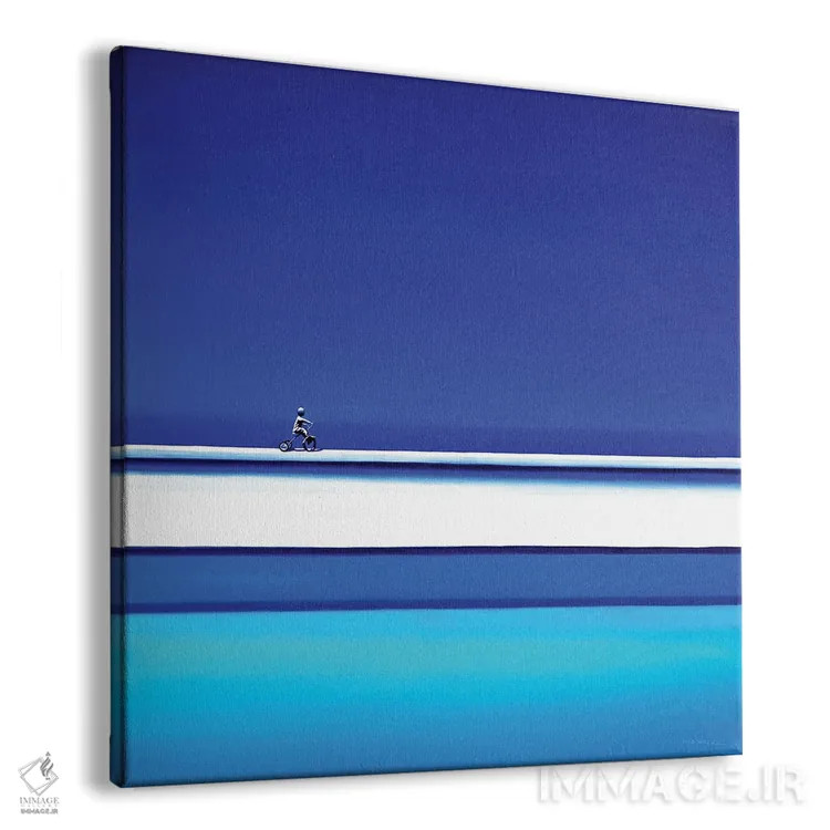 تابلو قدمزدن عصرگاهی اثر هیوگو پوندز - نمای پرسپکتیو محصول