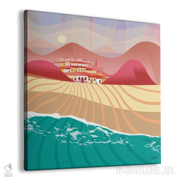 تابلو سان فیلیپه (شهر ساحلی مکزیک) اثر چارلز هارکر - نمای پرسپکتیو محصول