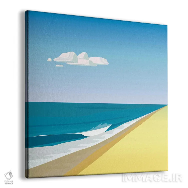 تابلو ساحل روتکو (اشاره به نقاش انتزاعی) اثر چارلز هارکر - نمای پرسپکتیو محصول