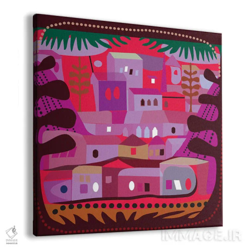 تابلو دریاچه نقرهای (نام محله/دریاچه) اثر چارلز هارکر - نمای پرسپکتیو محصول