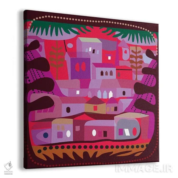 تابلو دریاچه نقرهای (نام محله/دریاچه) اثر چارلز هارکر - نمای پرسپکتیو محصول